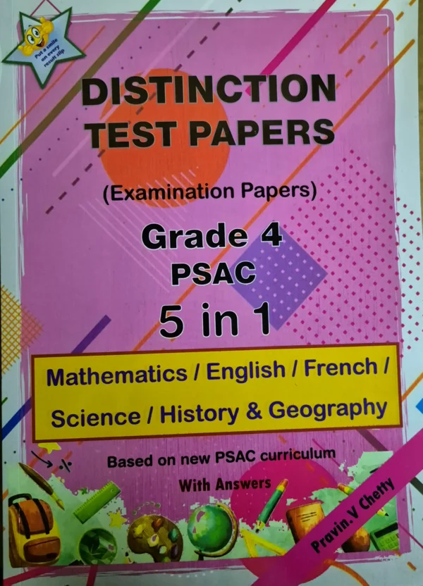 Grade 4 Distinction Test Papers