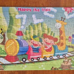 Puzzle Happy the train