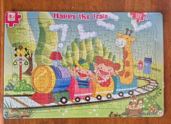 Puzzle Happy the train