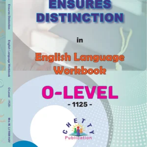 Grade 10/11 English Workbook (Ensure Distinction)