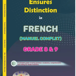 Cover French Grade 8 & 9 Nov 2025