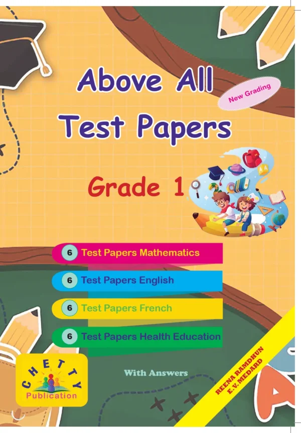 Grade 1 Test Papers (Above All) - Chetty Publication